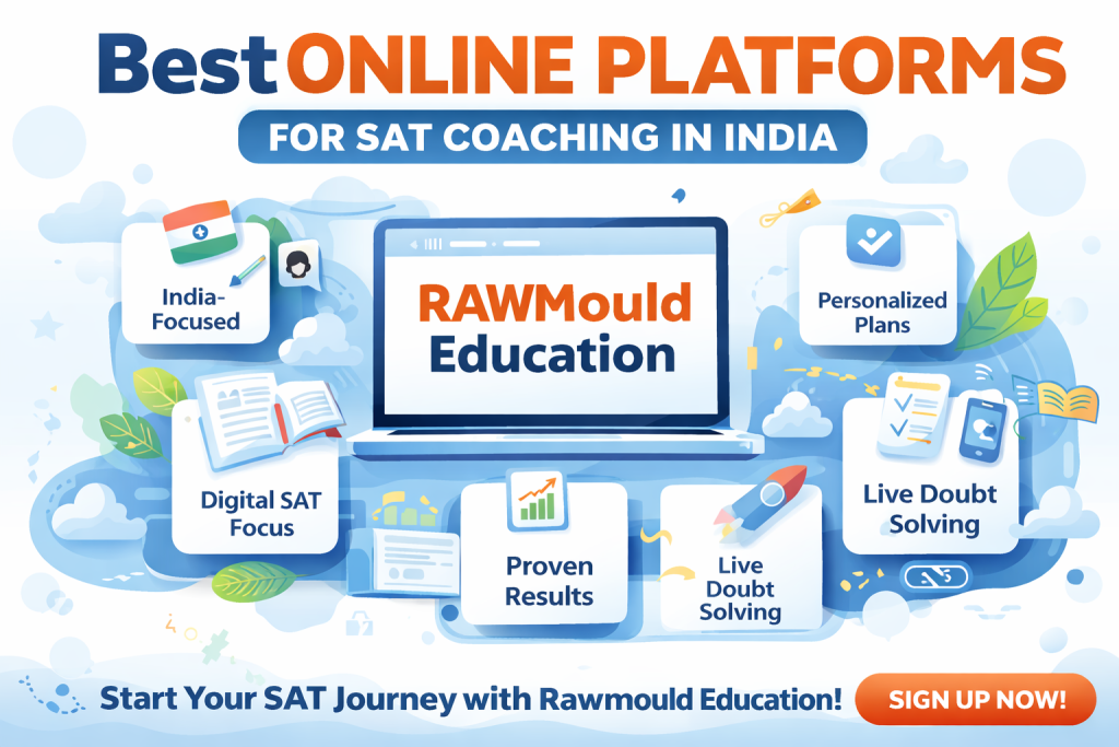 Best Online Platform for SAT Coaching in India